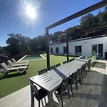 Casa Rio De Oro Con Piscina Con Playa Y Barbacoa 卡隆赫