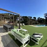 度假居 Casa Rio De Oro Con Piscina Con Playa Y Barbacoa
