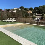度假居 Casa Rio De Oro Con Piscina Con Playa Y Barbacoa 卡隆赫